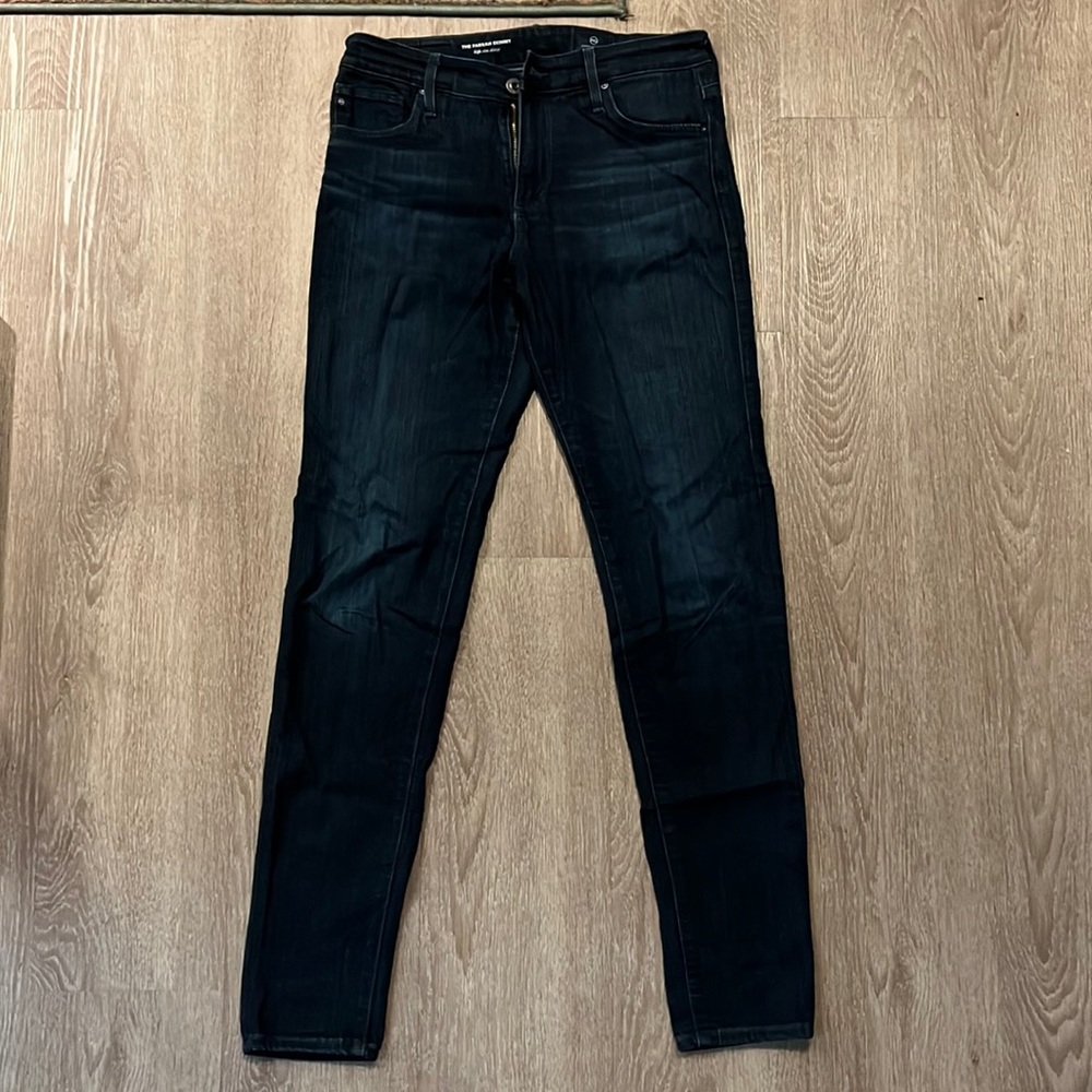 AG Adriano Goldschmied Women's High Rise Jeans - Black